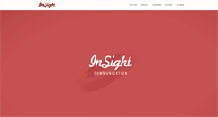 Desktop Screenshot of in-sight.no